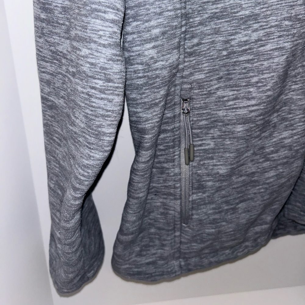 New Balance hooded women’s full zip fleece jacket‎ w/pockets sz Large - Picture 4 of 13